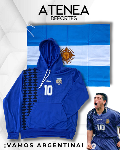 BUZO AFA 94 EDICIÓN ESPECIAL + BANDERA ARGENTINA DE REGALO