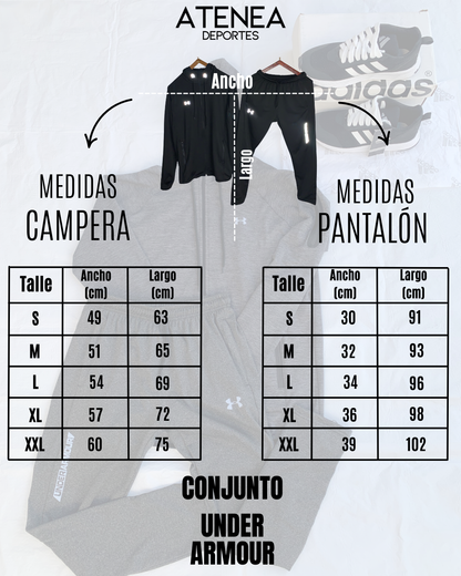 CONJUNTO UNDER ARMOUR + ADIDAS RACER DE REGALO 🎁